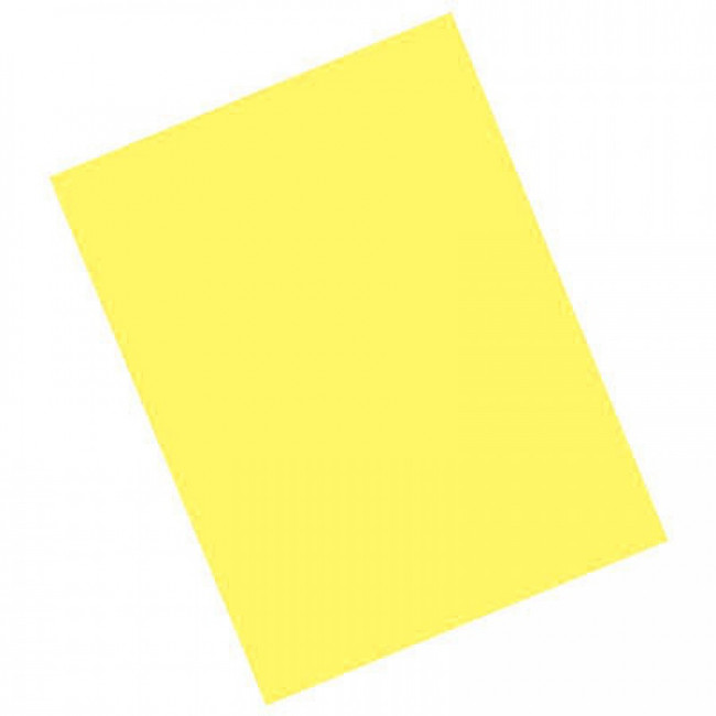 FIS Bristol Board 240gsm A4 - Yellow (pkt/100s)